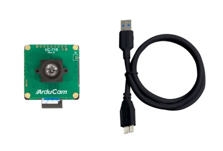 5MPx OX05B1S RGBIR Global Shutter camera + USB 3.0 adapter - ArduCam EK039