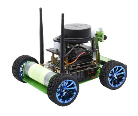 JetRacer Professional Version ROS AI Kit B - 4-wheel Al Robot Platform + Nvidia Jetson Nano Dev Kit - Waveshare 26801