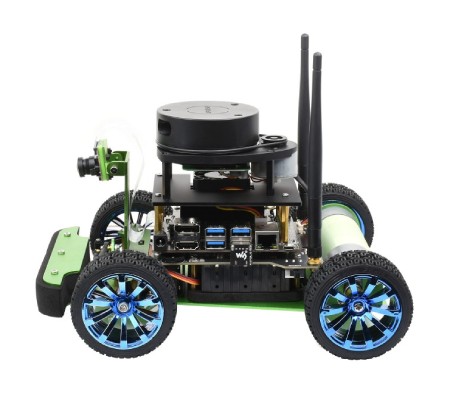 JetRacer Professional Version ROS AI Kit B - 4-Wheel Robot Platform Al + Nvidia Jetson Nano Dev Kit - Waveshare 26801