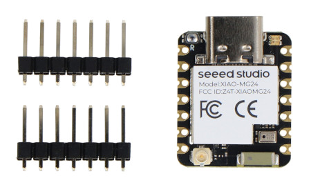 The Seeed Xiao MG24 Sense is a compact yet versatile development board that combines modern wireless technology with
