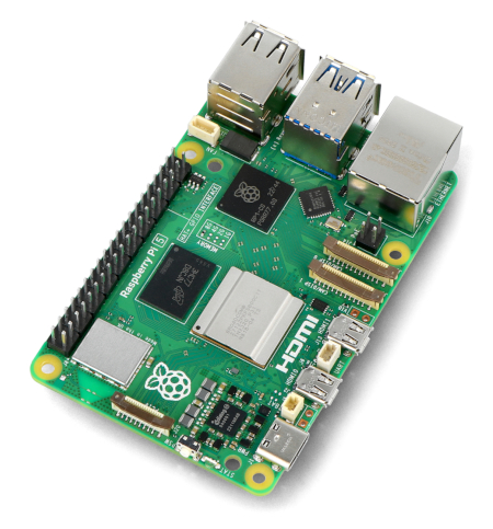 Raspberry Pi 5 minicomputer