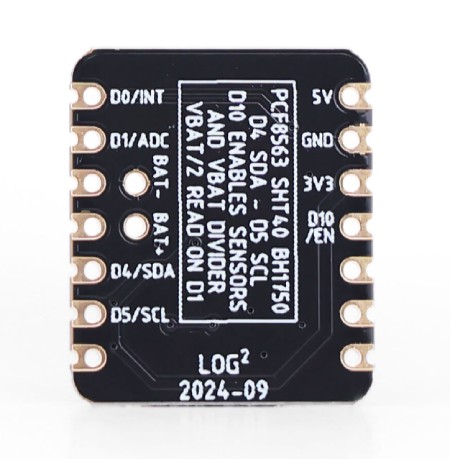 Xiao Logger HAT - expansion module with RTC and environmental sensors for Seeed Xiao - Seeedstudio 114993446