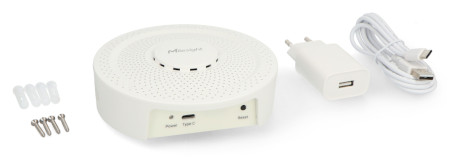 Intelligent IP30 LoRaWAN E-cigarette Smoke Detector - White - Milesight GS601