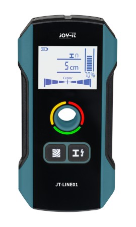 Live Wire, Metal and Wood Detector - Joy-IT Line01