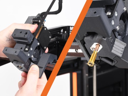 0.3mm Prusa Nozzle Brass for Nextruder - metal filament guide