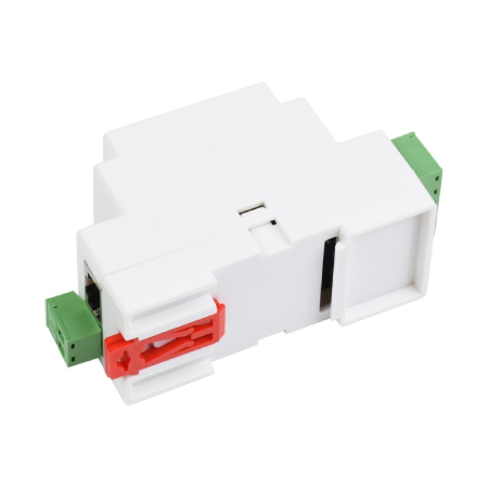 The converter is designed for mounting on a DIN rail