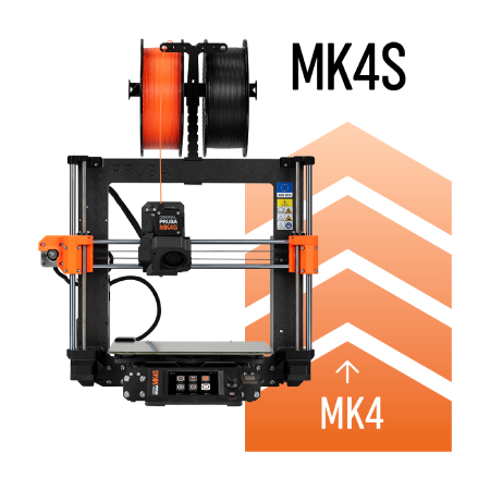 MK4S upgrade kit - for Original Prusa MK4 3D printer - for self-assembly - new xLCD version