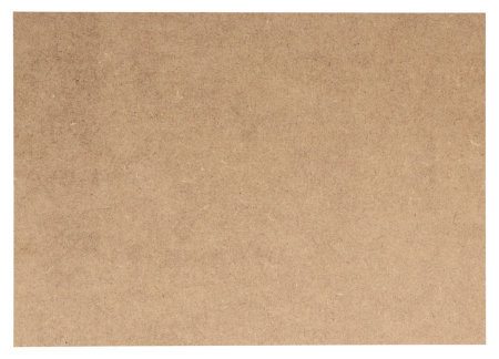 The raw HDF surface is easy to paint, varnish and decorate, which increases the user's creative possibilities