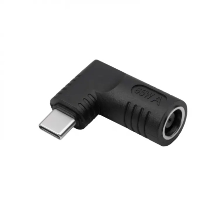 DC 7.9 / 5.5 mm + pin to USB Type-C adapter - socket for universal power supply - Akyga AK-ND-D01