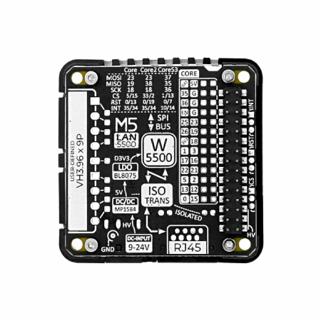 The module enables quick implementation of Ethernet connection in microcontroller projects without the need to implement a