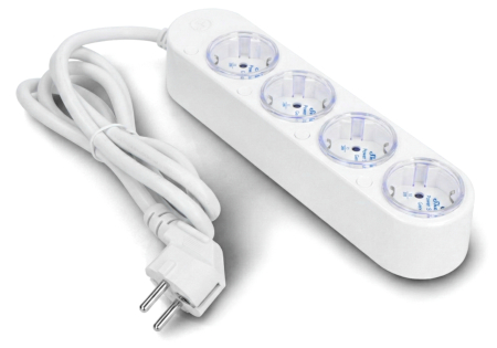 Shelly Power Strip 4 Gen4 - Smart Power Strip - White