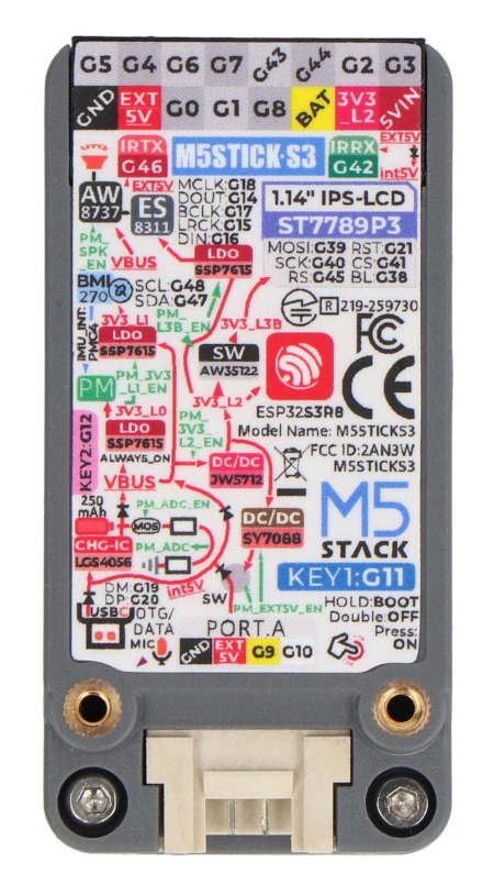 M5StickS3 - IoT development module - ESP32-S3-PICO-1 - M5Stack K150