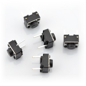Buttons of tact-switch type - 5 PCs. - simple buttons with connectors suitable for the breadboard, which is in the set