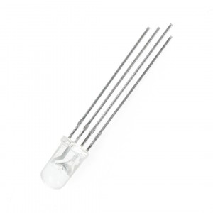 Led RGB shared anode- LED with four I/O which can glow in all colors