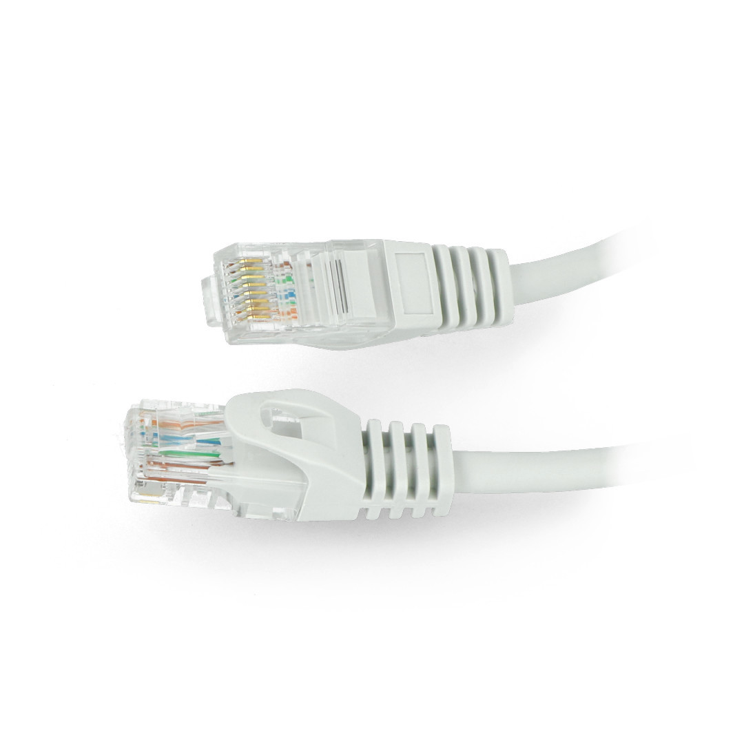 Network cable - Ethernet Patchcord UTP 5e with a length of over 1 m allows you to create a connection to the Internet. Sent