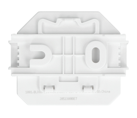 The device can be mounted on a DIN rail