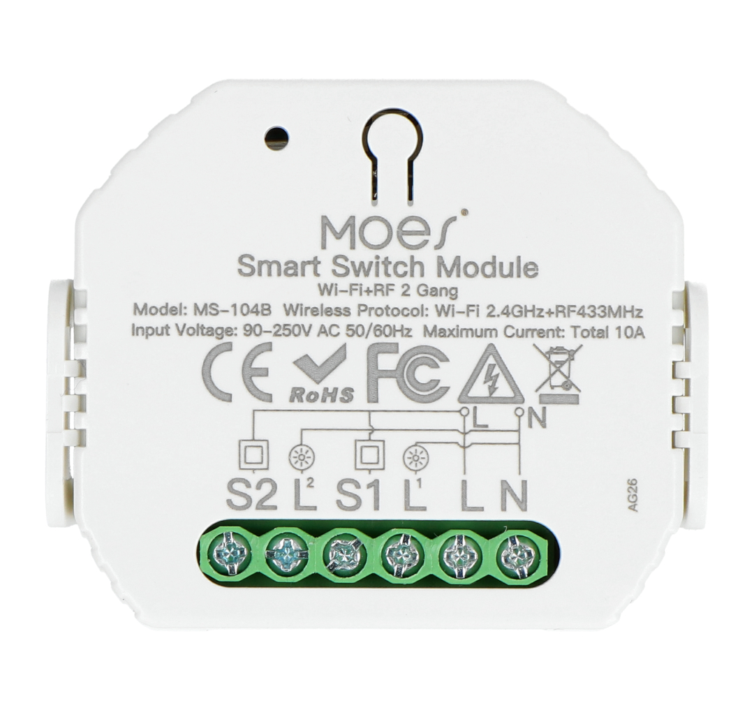 Smart Zigbee Switch Relay Module 16A Compatible With Neutral or No Neu –  Lonsonho Tech.