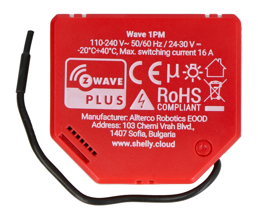 Shelly Pro 4PM - 4-channel WiFi 230V driver with display - Android / iOS  app Botland - Robotic Shop