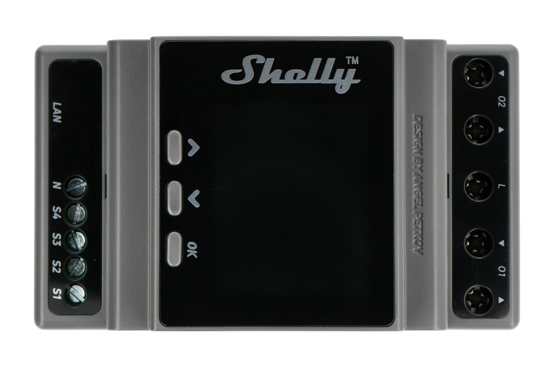 Shelly Pro 2PM, Wi-Fi, LAN & Bluetooth 2 Channel Smart Relay Switch With  Power Metering, Home & Facility Automation, Compatible with Alexa &  Google Home, iOS Android App