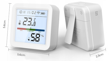 Sensor dimensions.