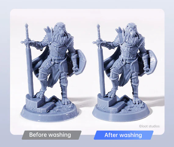 Effects of Wash & Cure 3 Plus