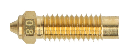 0.8mm nozzle for Elegoo Neptune 4 Plus / 4 Max 3D printers - 1.75mm filament - brass