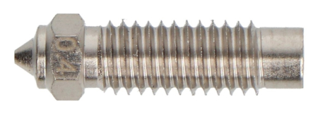 0.4 mm nozzle for Elegoo Neptune 4 Plus / 4 Max 3D printers - 1.75 mm filament - hardened steel
