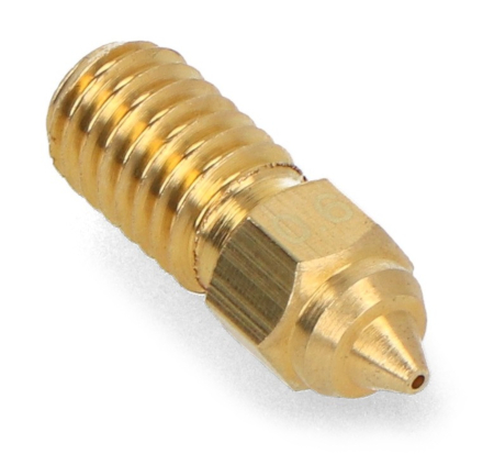 0.6mm nozzle for Elegoo Neptune 4/4 Pro 3D printers - 1.75mm filament - brass