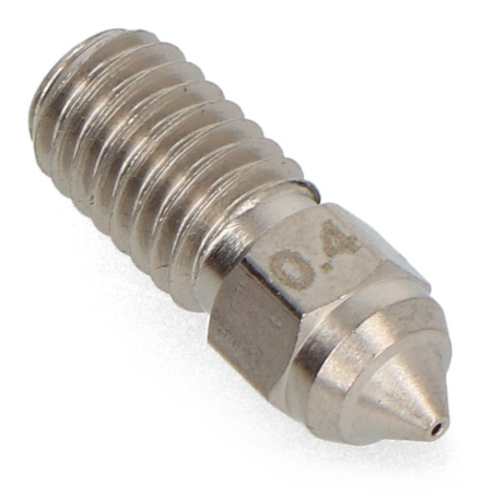 0.4 mm nozzle for Elegoo Neptune 4 / 4 Pro 3D printers - 1.75 mm filament - hardened steel