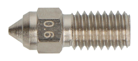 0.6 mm nozzle for Elegoo Neptune 4 / 4 Pro 3D printers - 1.75 mm filament - hardened steel