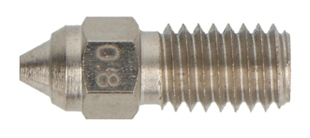 0.8mm nozzle for Elegoo Neptune 4/4 Pro 3D printers - 1.75mm filament - hardened steel
