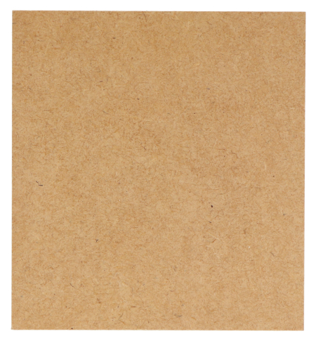 Raw HDF board - 6 mm - 160 x 160 mm - 5 pcs.