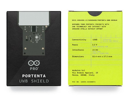 Portenta UWB Shield - UBW Truesense DCU150 RTLS module for Portenta C33 - Arduino ASX00074