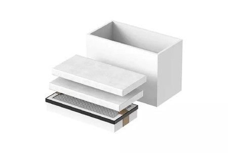 Replacement filter set for the xTool Smoke Purifier air purifier - complete set of 1 package