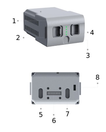 Unitree Go2 Robot Battery - 8000 mAh - Standard - BT2-05