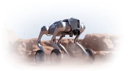 Four-legged mobile platform - robo dog - Unitree Go2-W U1