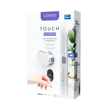 Shelly LOQED Smart Lock - WiFi / Bluetooth Smart Door Lock - Android / iOS App - Silver