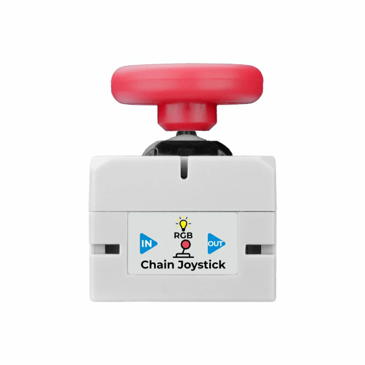 The module supports three control axes: analog X and Y inputs and digital Z input (button)