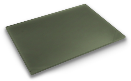 PMMA acrylic plate - 3 mm - 400 x 600 mm - Sage - 1 pc
