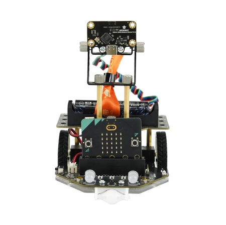 DFRobot Maqueen Plus V3 is an advanced STEM educational robot designed for learning programming, robotics and automation