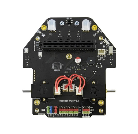 Built-in intersection recognition and line-following algorithms allow beginners to start working with robotics more quickly