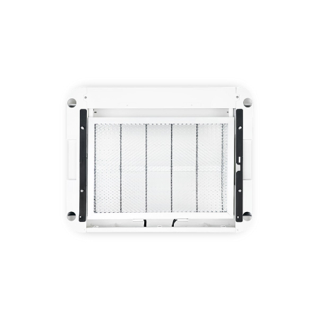 The adjustable design and included honeycomb ensure a comfortable setup and stable material support during cutting and