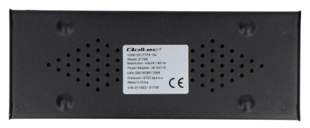 Stable signal transmission is possible thanks to the use of HDMI 2.0 technology and high-quality components, and gold-plated