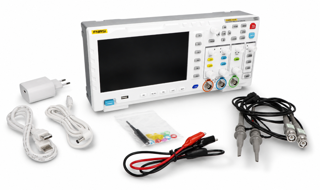 Oscyloskop 2w1 FNIRSI 1014D generator sygnału Botland - Robotic Shop