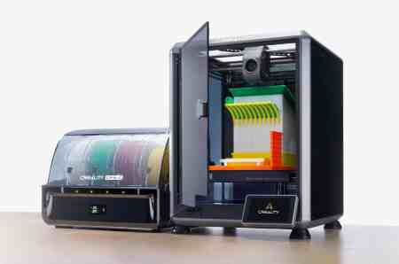 After changing the filament, it is discharged through an external route, which makes it easier to keep the inside of the
