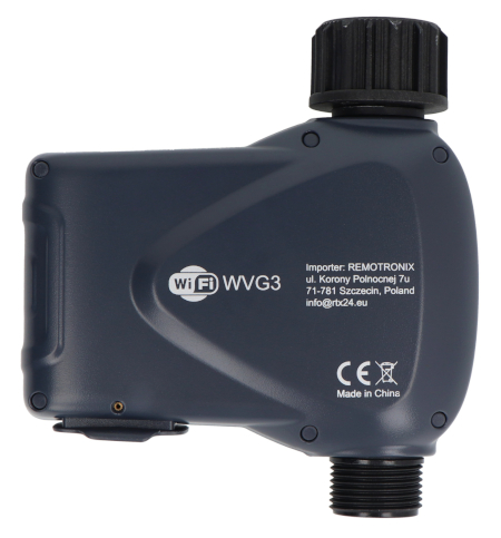 The use of WiFi communication eliminates the need to purchase a compatible gateway, which in the case of the ZigBee standard