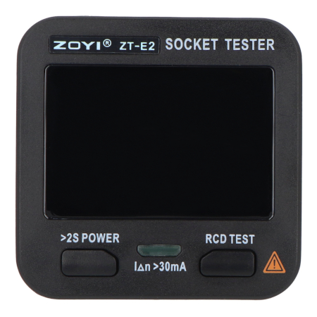 230 V mains socket tester with RCD, NCV and voltage measurement - ZOYI ZT-E2